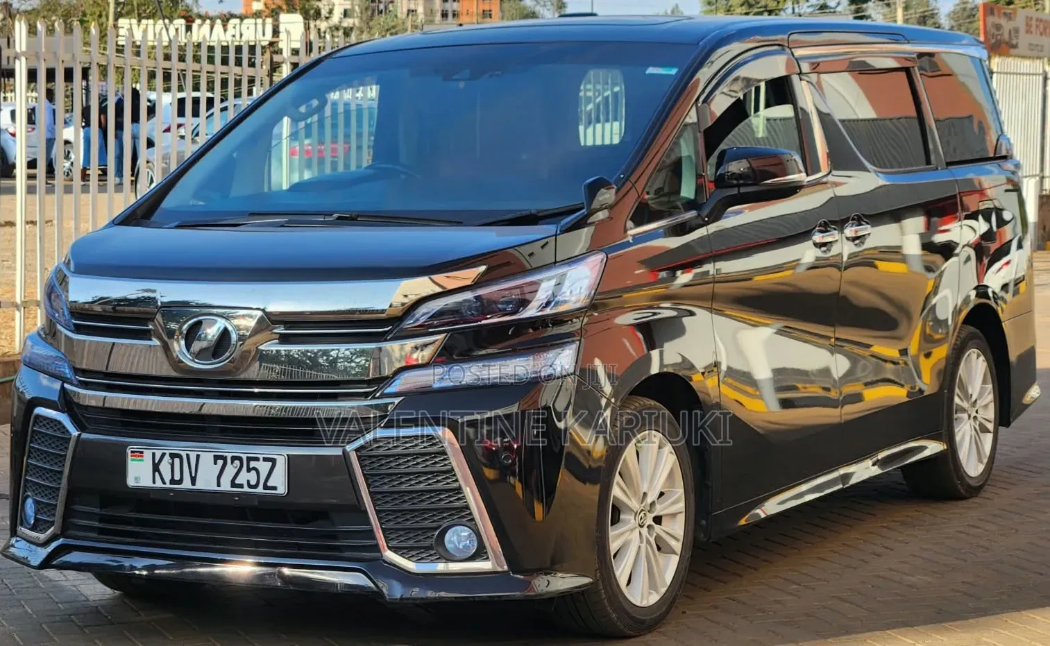 Toyota Vellfire 2018 Black