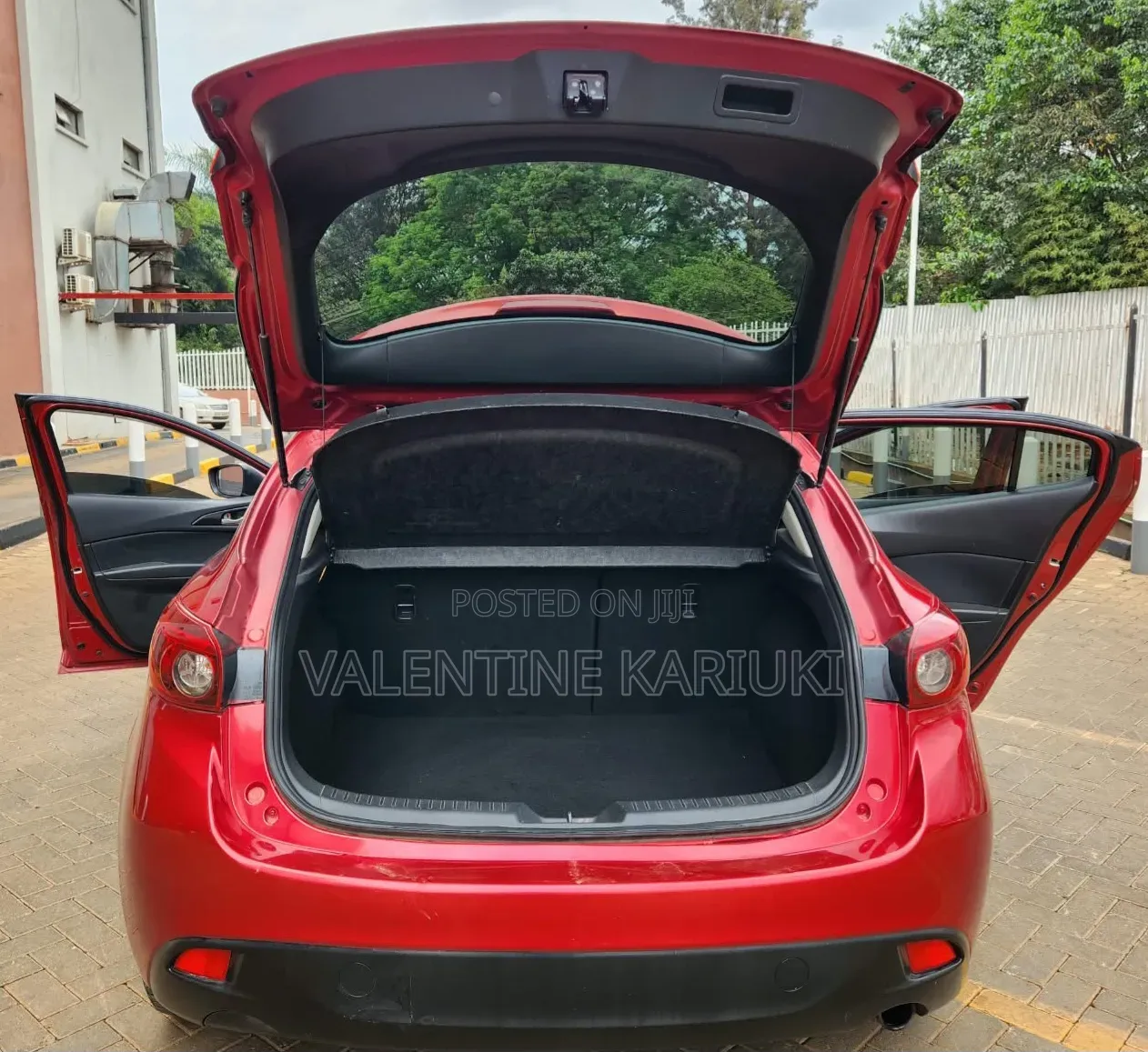 Mazda Axela 2015 Red