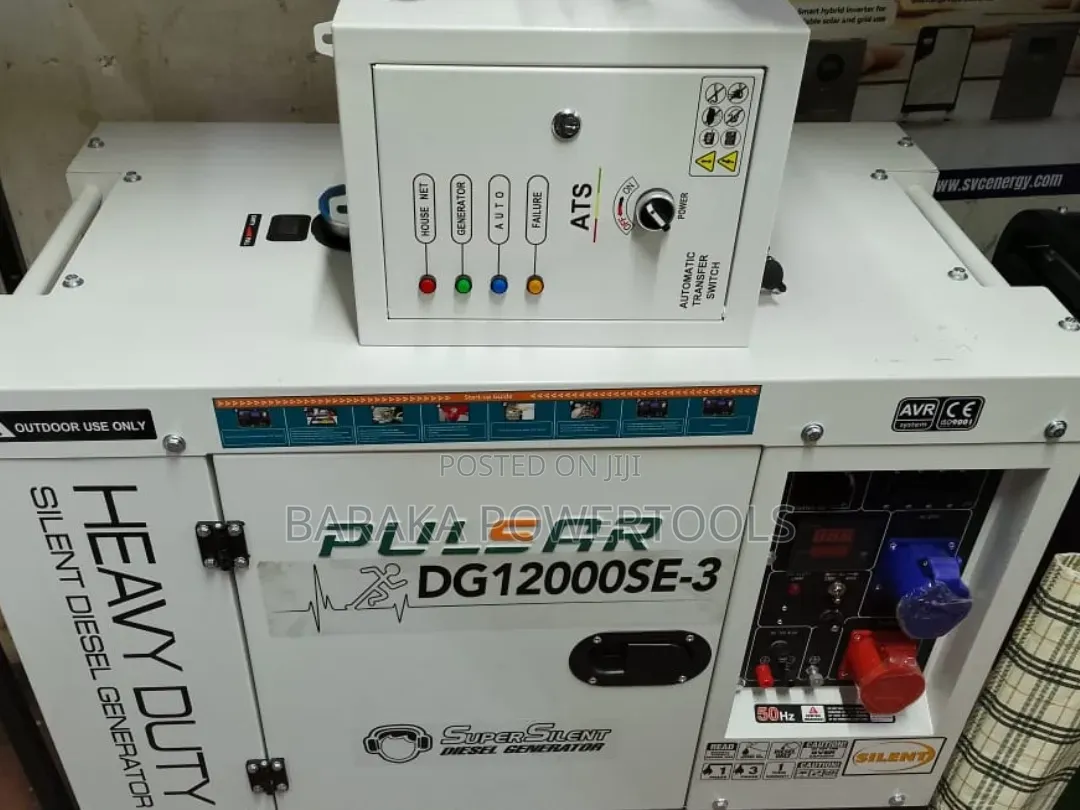 PLUSAR DG10000SE-3 Silent Diesel Generator