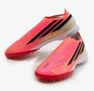 F50 Hyperfast Pro Laceless Turf Football Shoes - Chaos vs Control