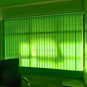 Light Green Window Blinds - Top Refreshing Vertical Blinds for Offices