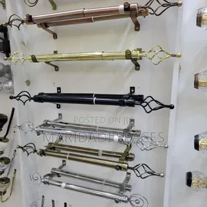 Slide,adjust,perfect Fit Curtain Rods
