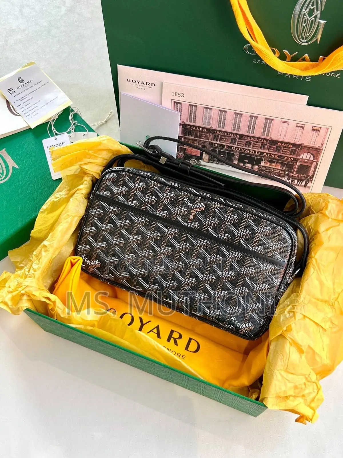 Goyard Plumet Pocket Wallet.