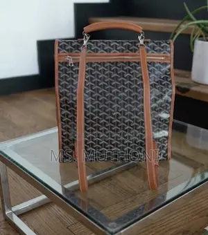 Chevron Goyard Saint Léger Backpack