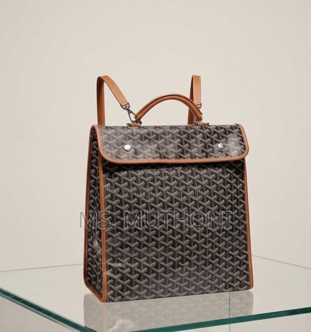 Chevron Goyard Saint Léger Backpack - main view