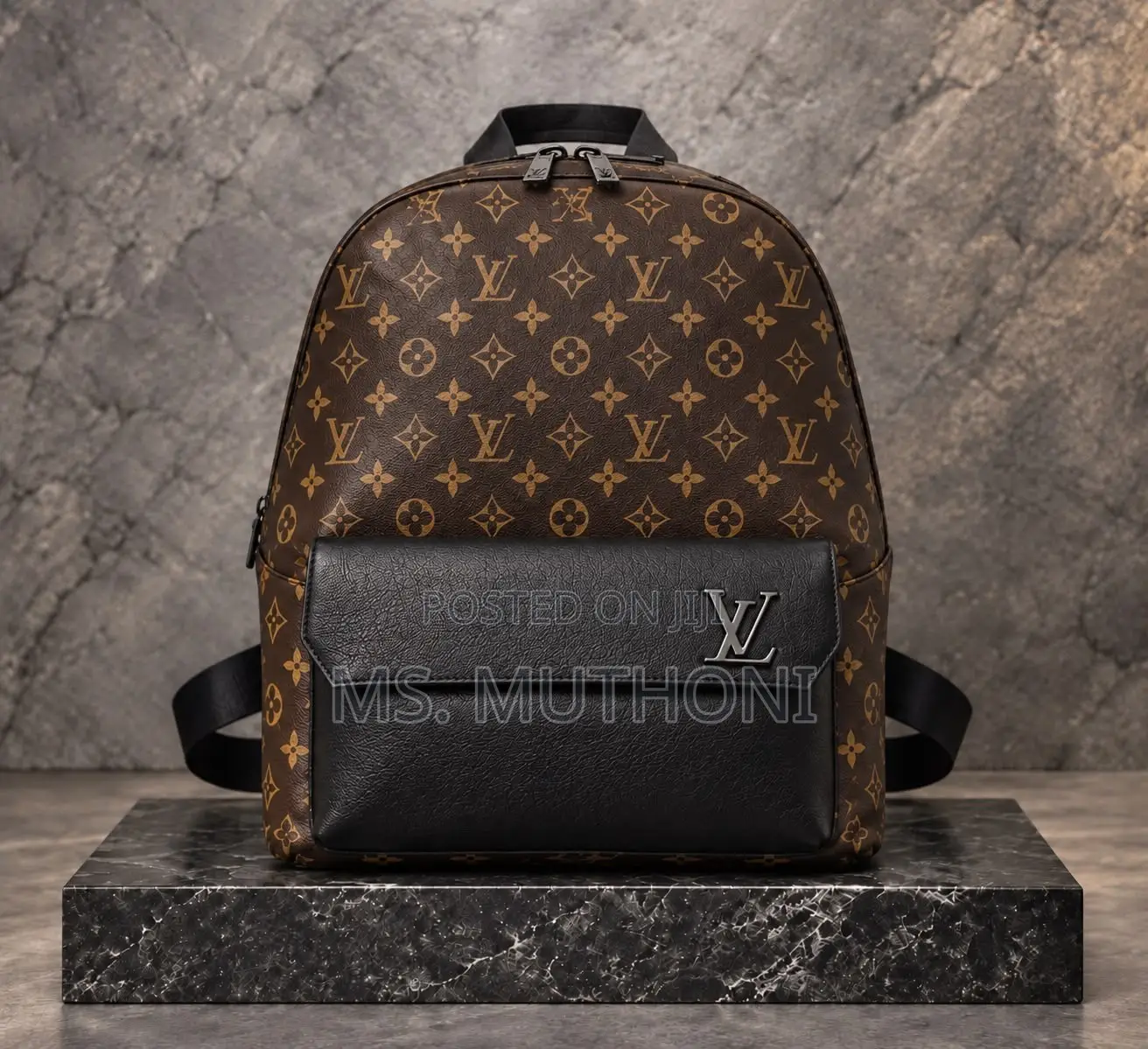 Luxury Louis Vuitton Takeoff Backpack