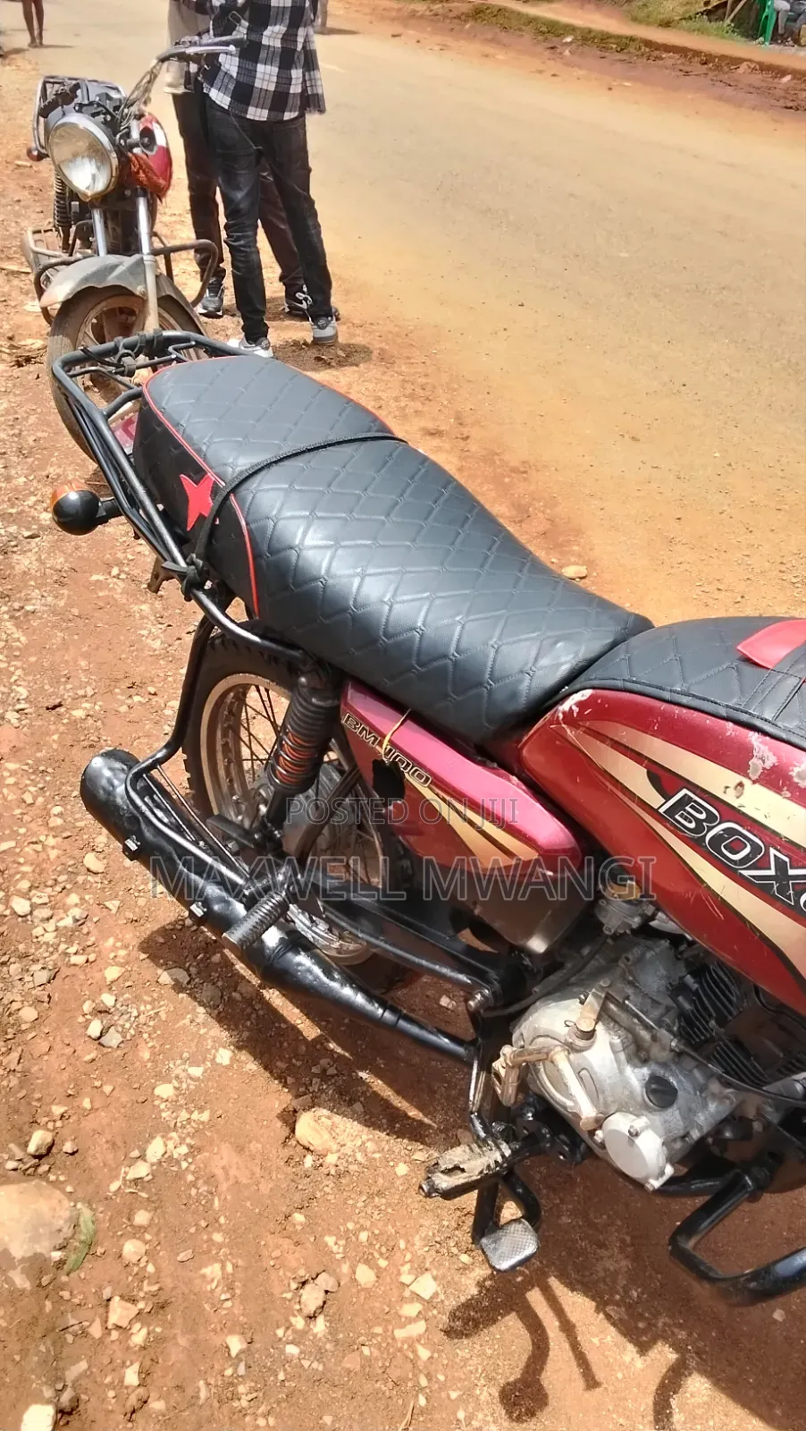 Bajaj Boxer 100 2013 Red