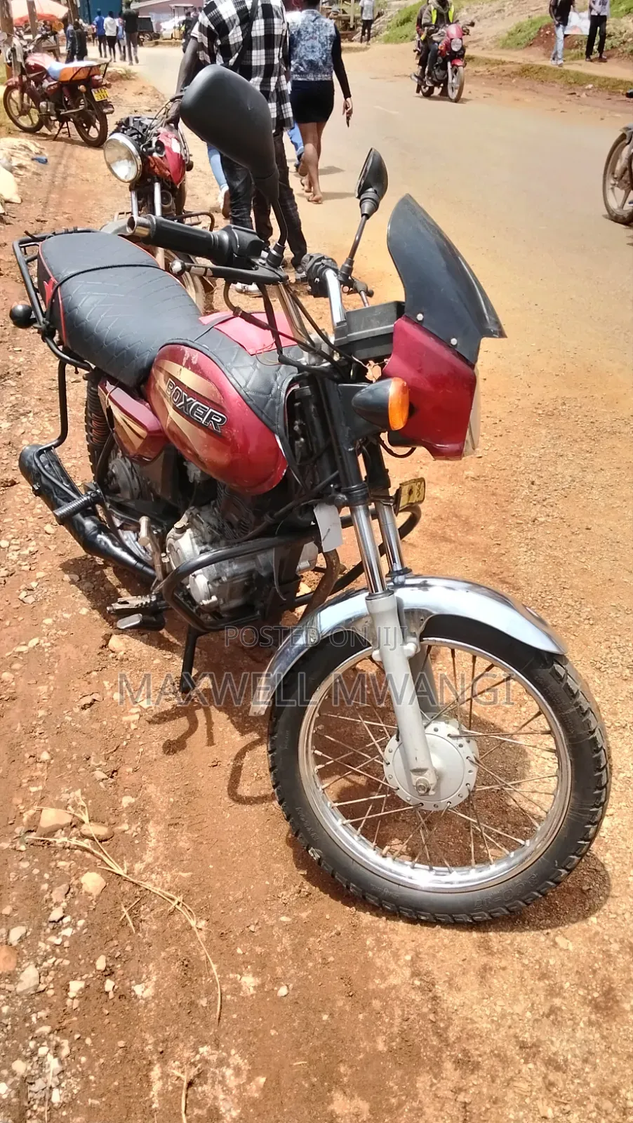 Bajaj Boxer 100 2013 Red
