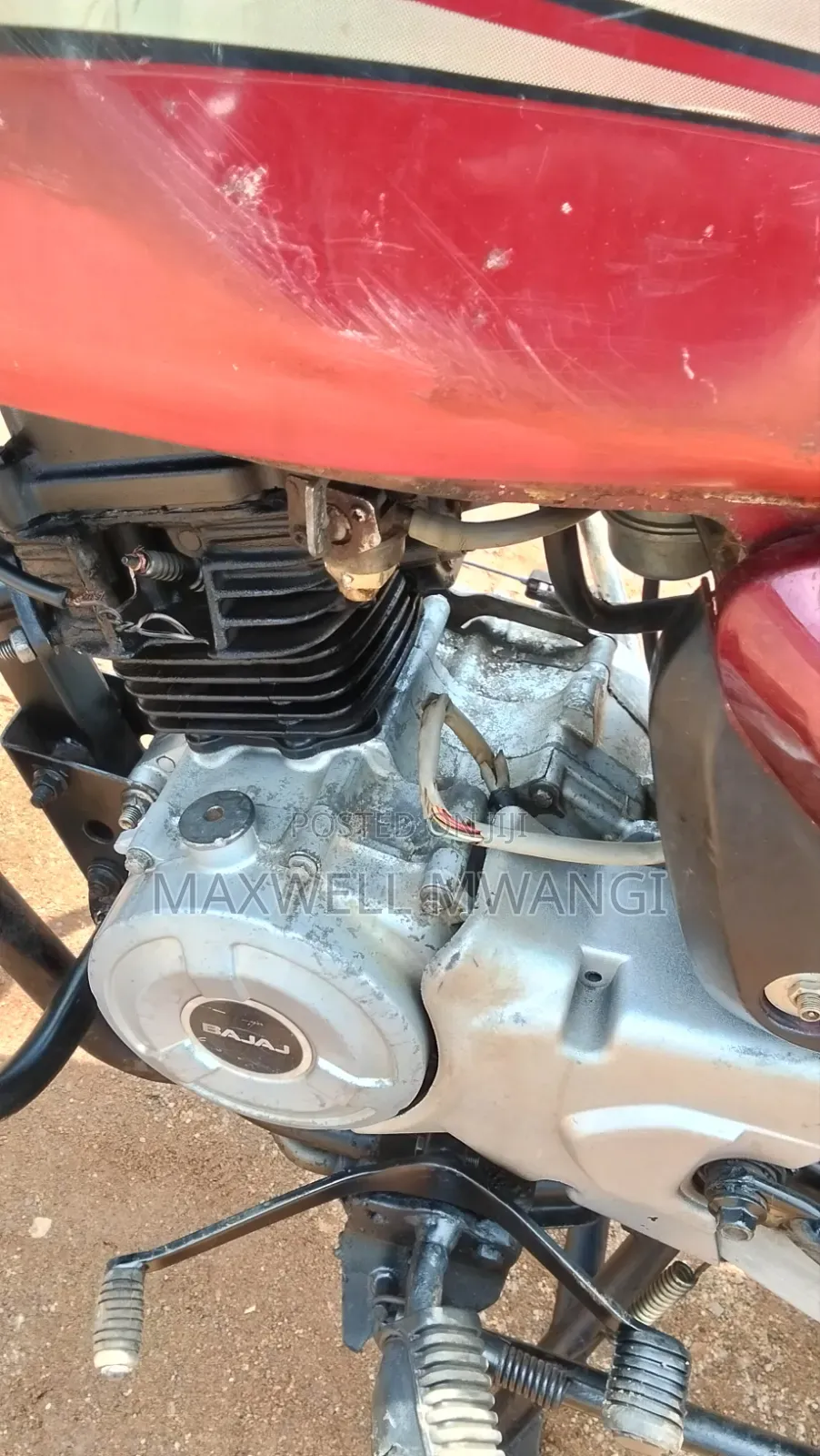 Bajaj Boxer 100 2013 Red