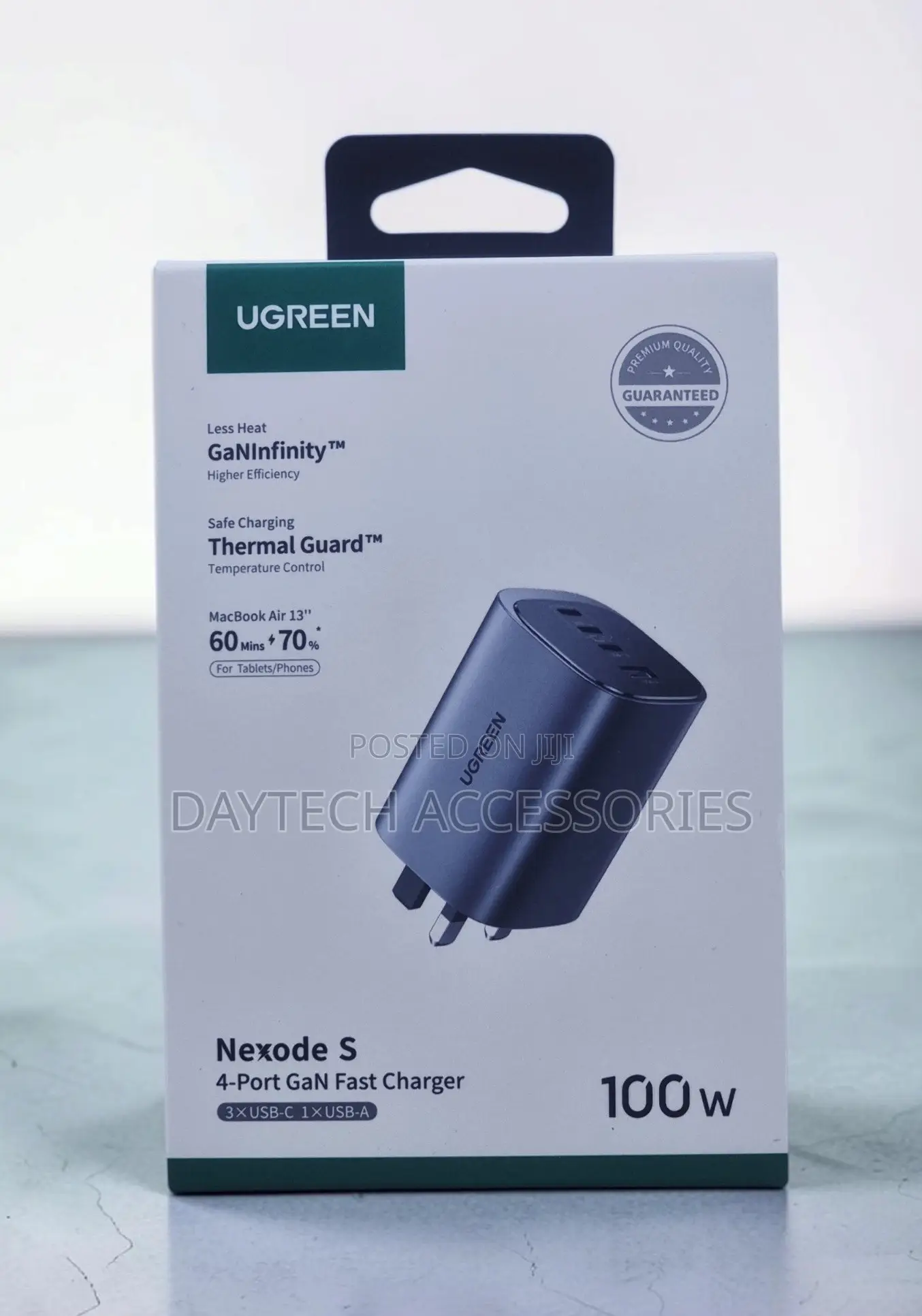 UGREEN Nexode S 100W 4-Port Charger - Gray