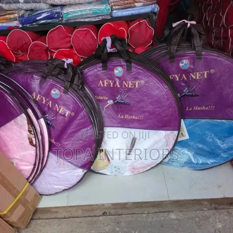 Pink Ring Net Round Mosquito Bednet