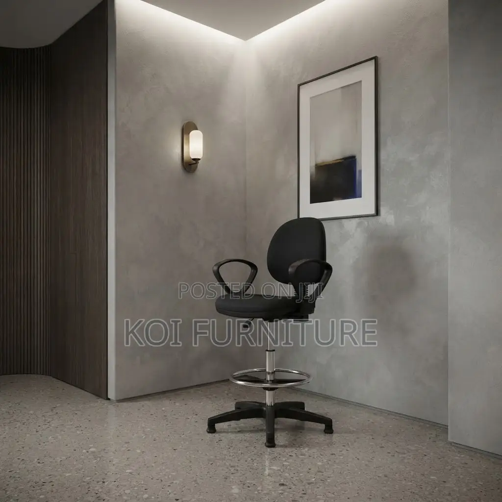 Office Chairs; Clerical Mid Backrest Fabric Receptionist Seat