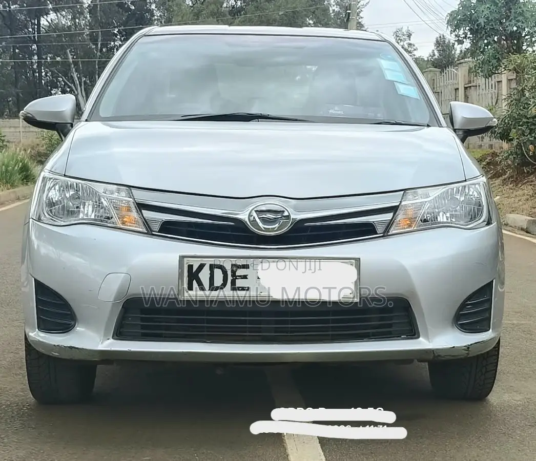 Toyota Axio 2014 Silver