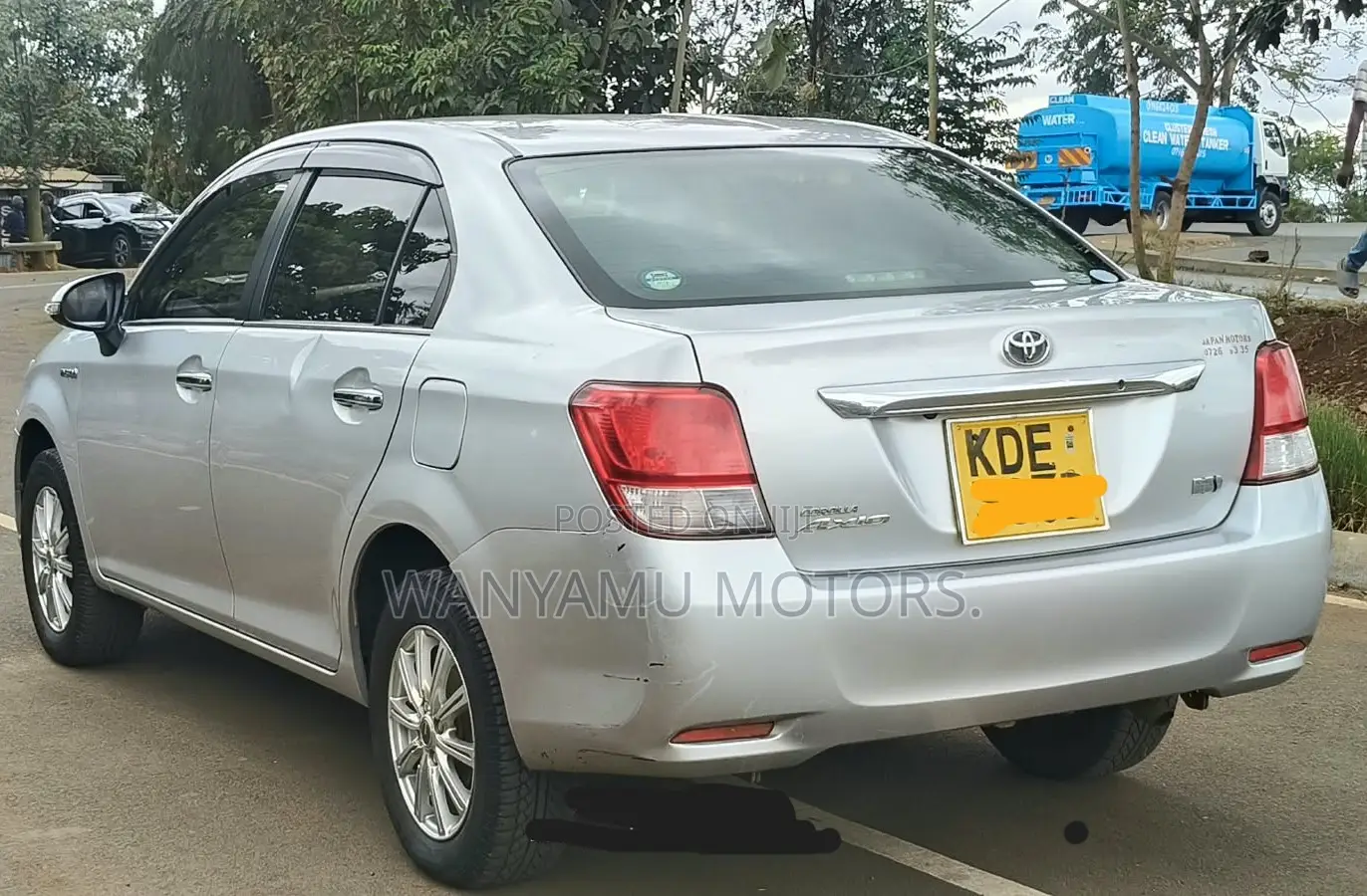 Toyota Axio 2014 Silver