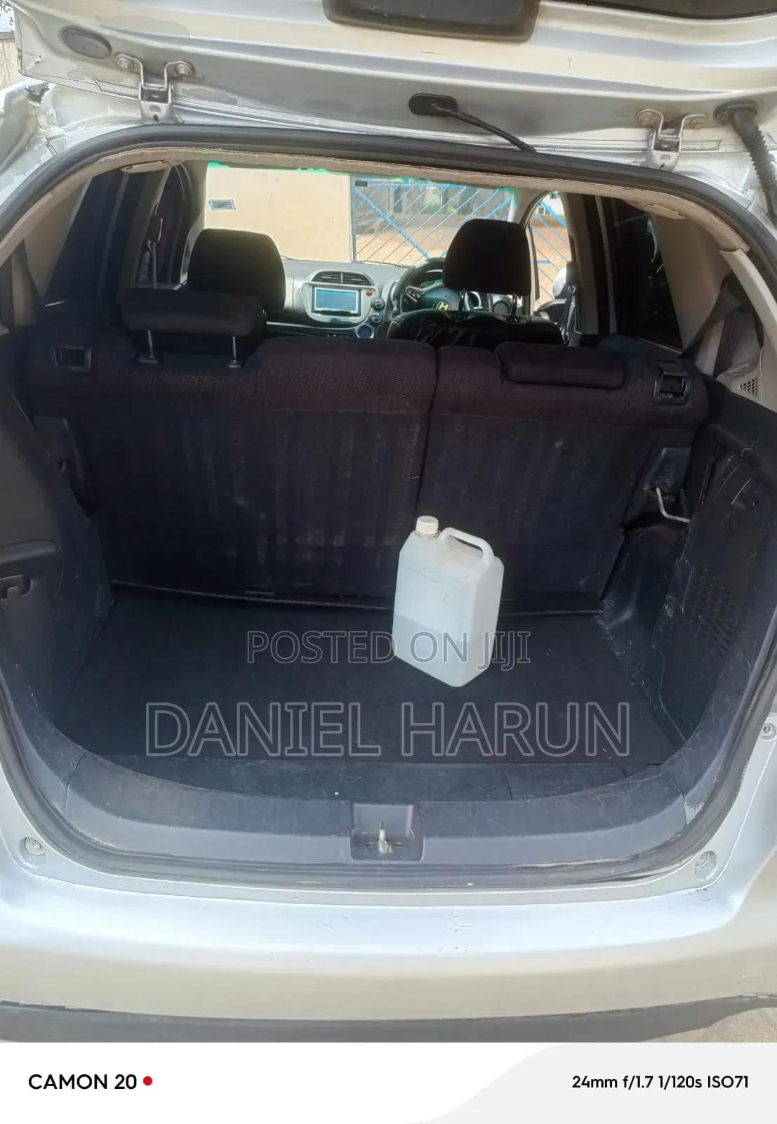Honda Fit Automatic 2012 Silver