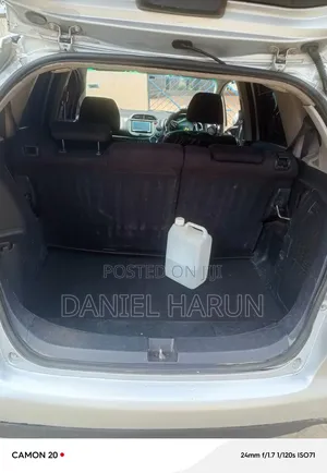 Honda Fit Automatic 2012 Silver