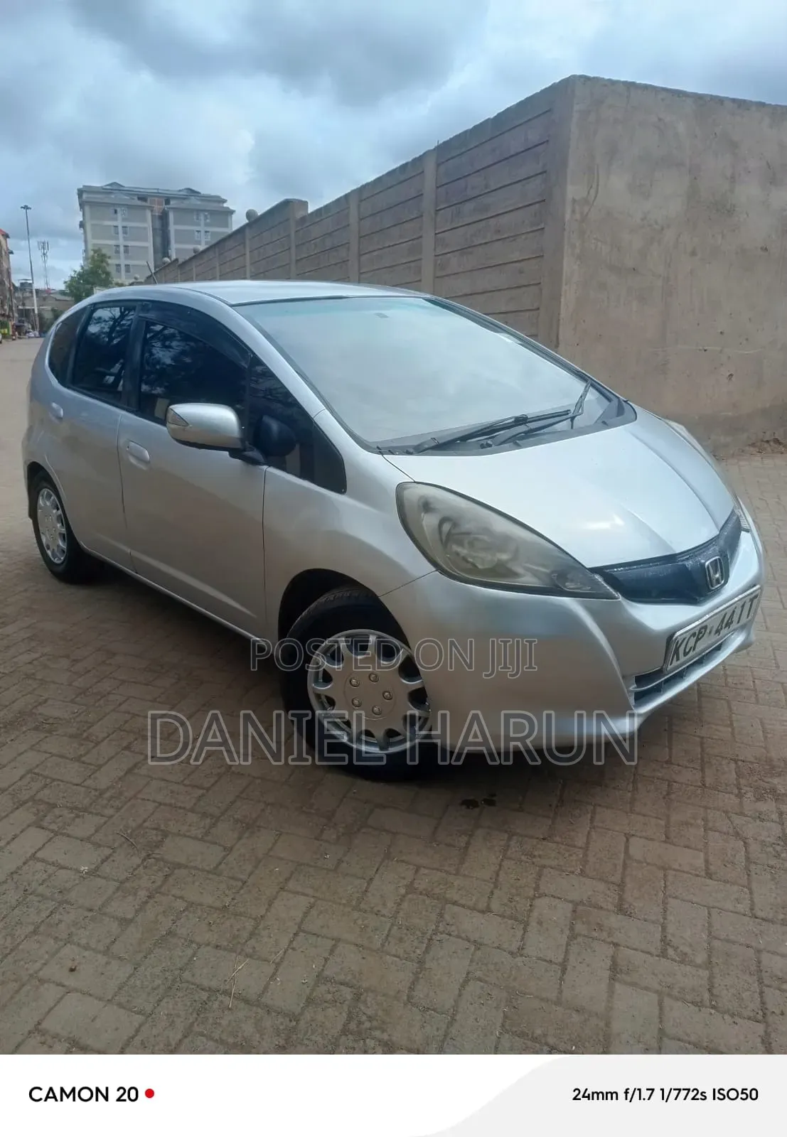 Honda Fit Automatic 2012 Silver