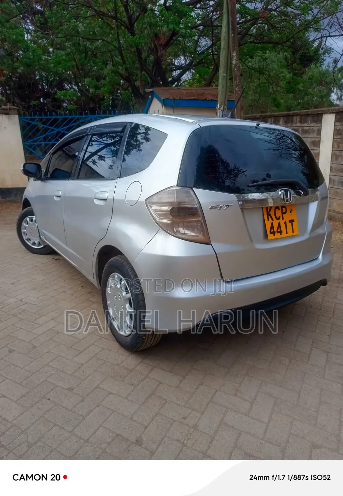 Honda Fit Automatic 2012 Silver