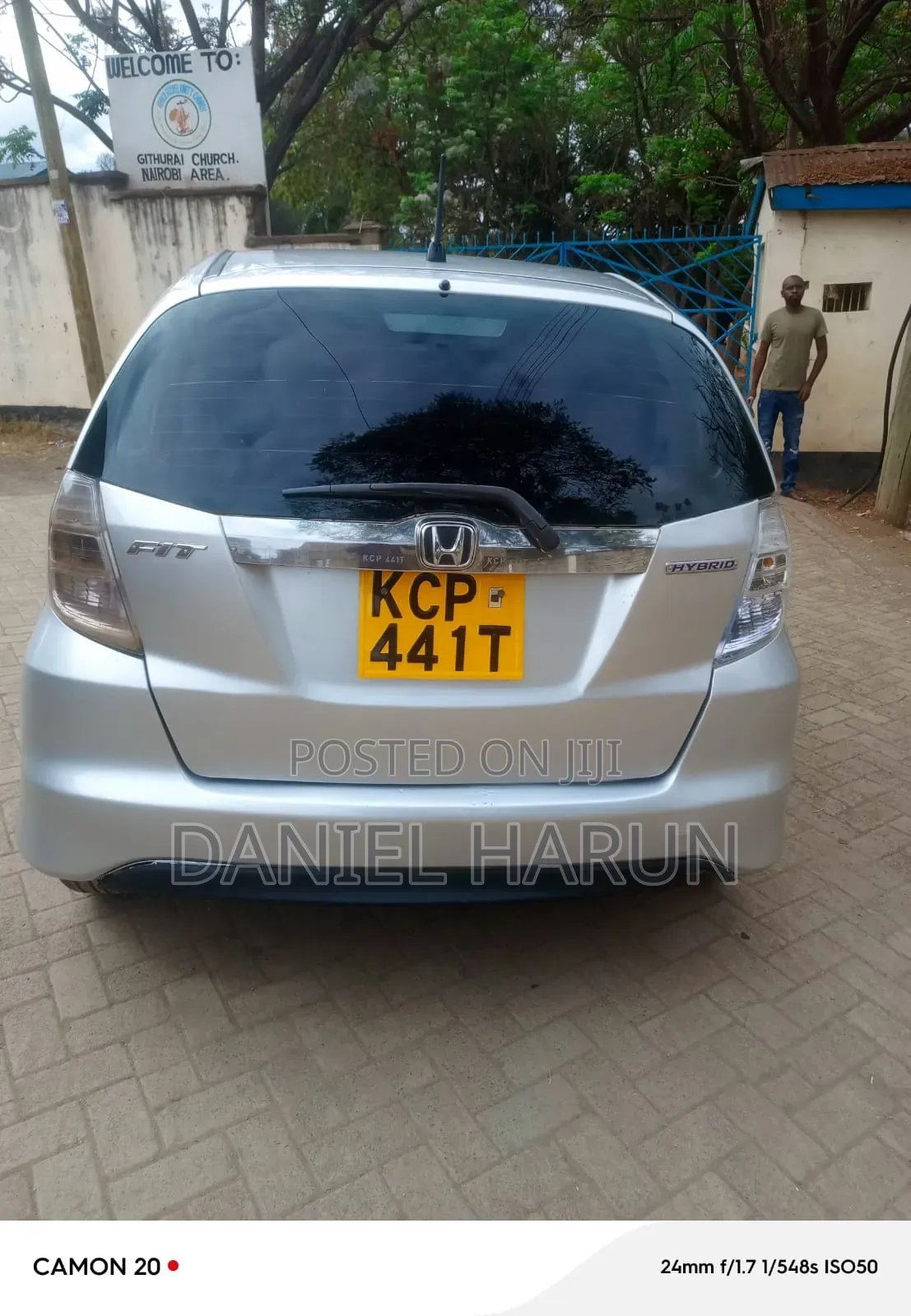Honda Fit Automatic 2012 Silver