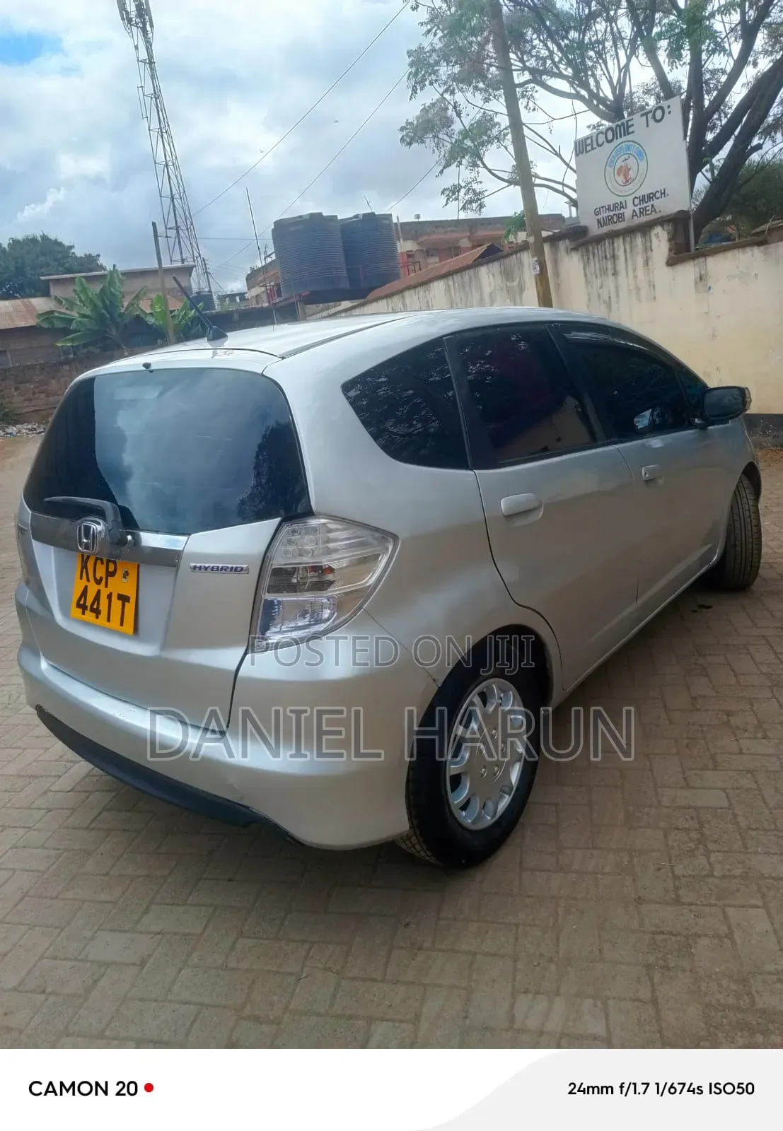 Honda Fit Automatic 2012 Silver