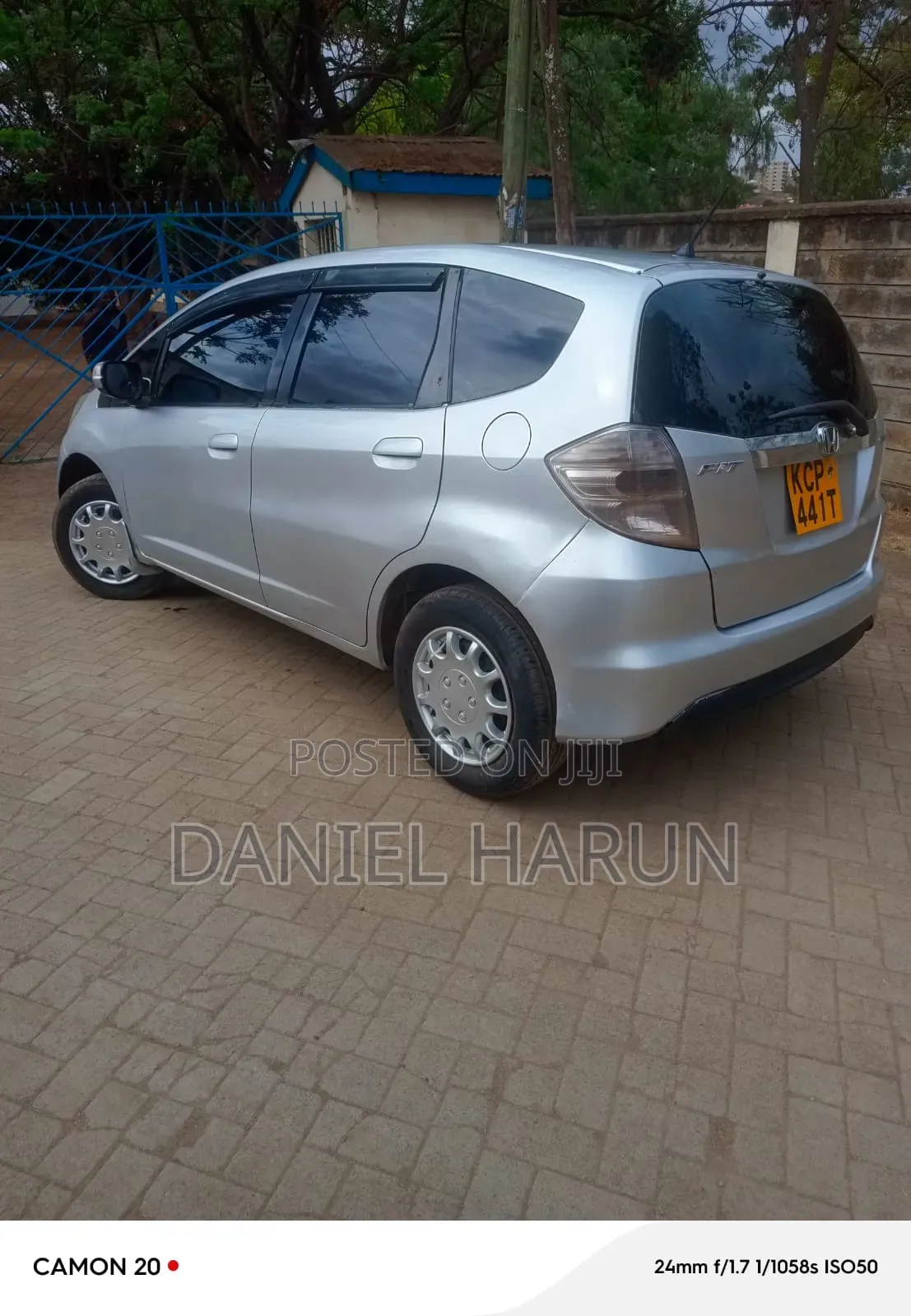 Honda Fit Automatic 2012 Silver