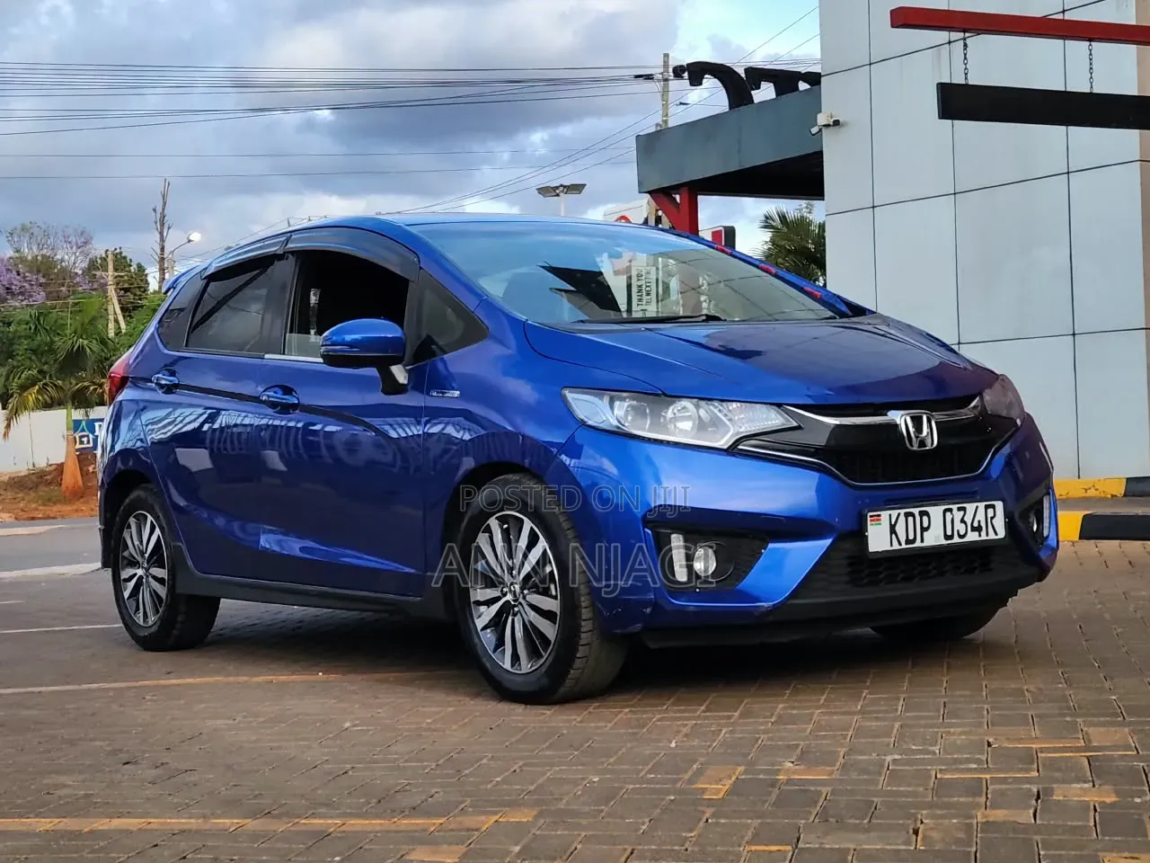 Honda Fit 2016 Blue