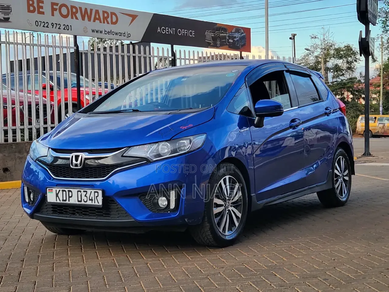 Honda Fit 2016 Blue