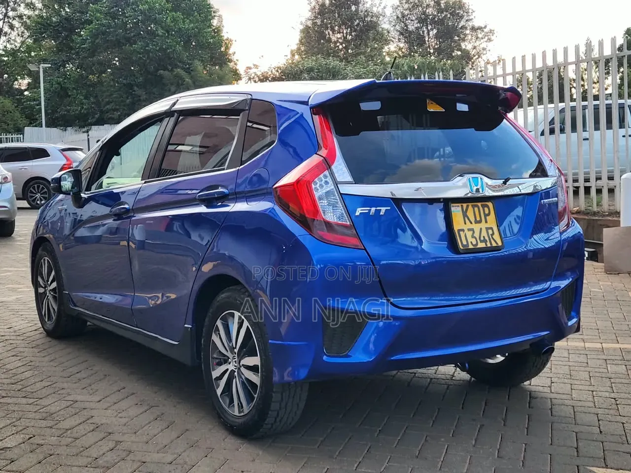 Honda Fit 2016 Blue
