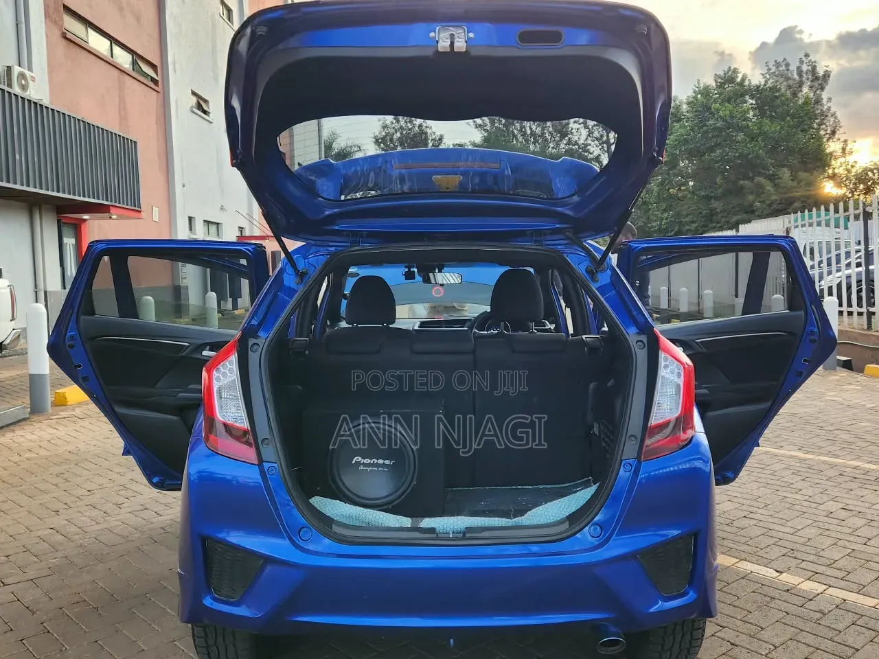 Honda Fit 2016 Blue