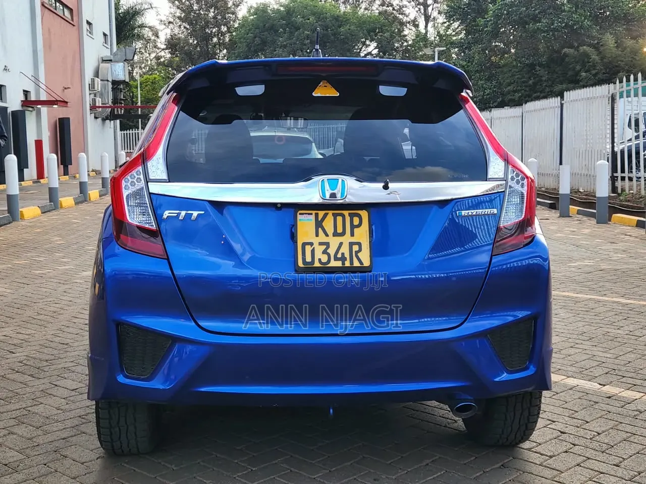 Honda Fit 2016 Blue