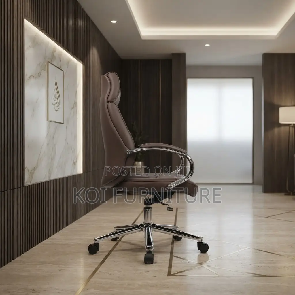 Office Chairs; Executive Leather Modern High Backrest Office CEO Chair