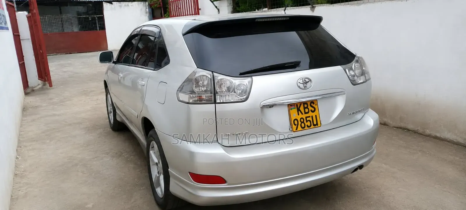 Toyota Harrier 2008 Silver