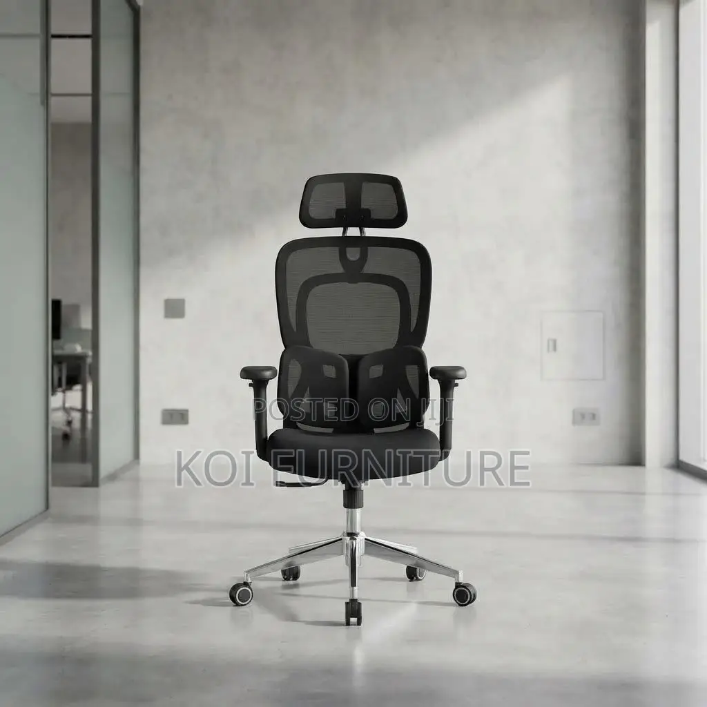 Office Chairs; Executive Boss Orthopedic Office Chair With Dual Back