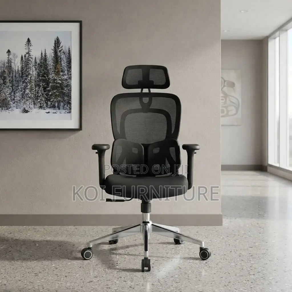 Office Chairs; Executive Boss Orthopedic Office Chair With Dual Back