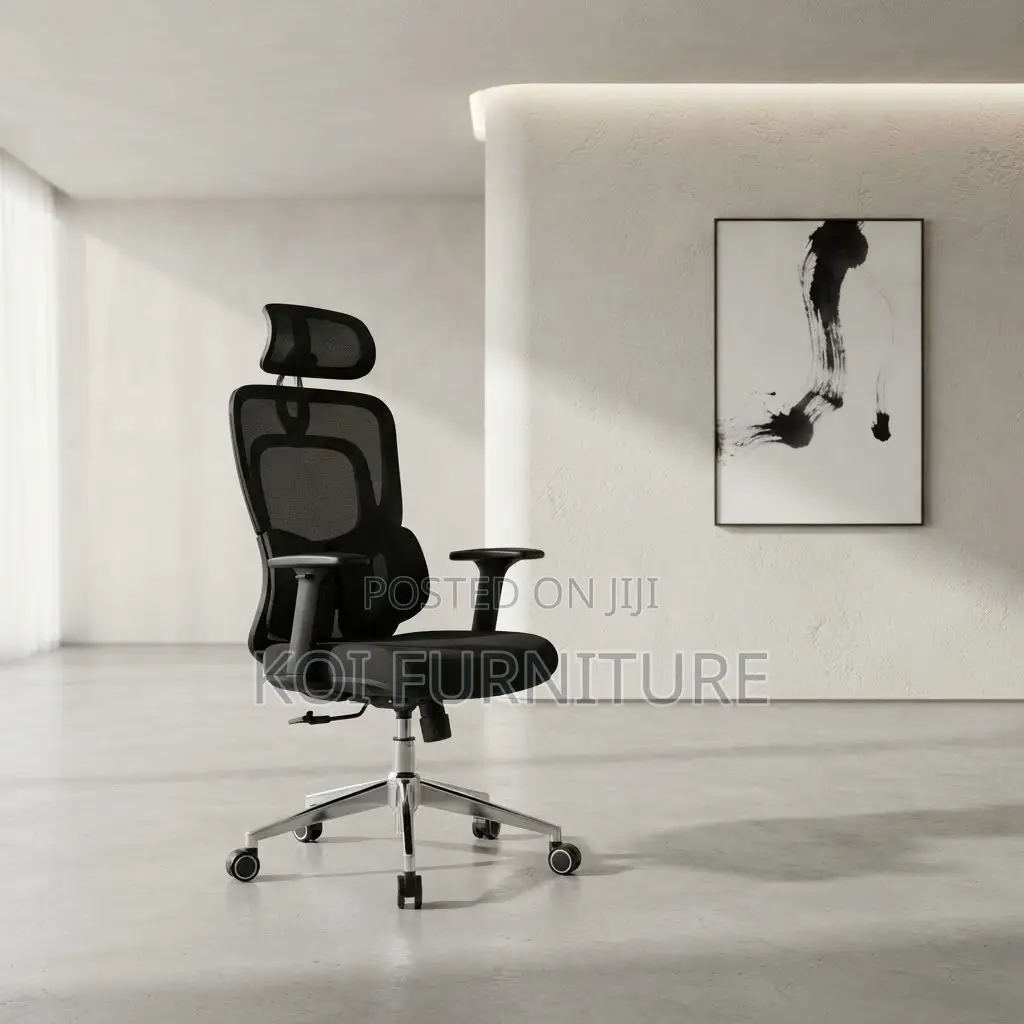 Office Chairs; Executive Boss Orthopedic Office Chair With Dual Back