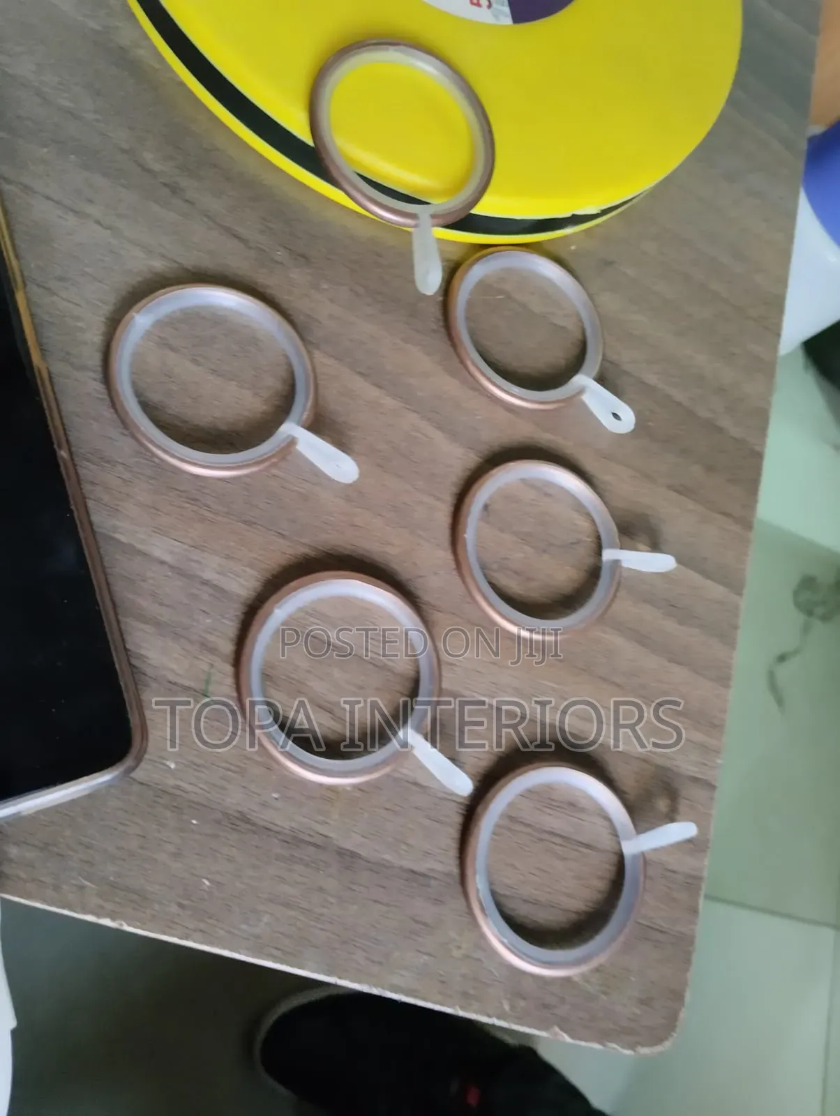 Metal Curtain Rings Pole Accessories