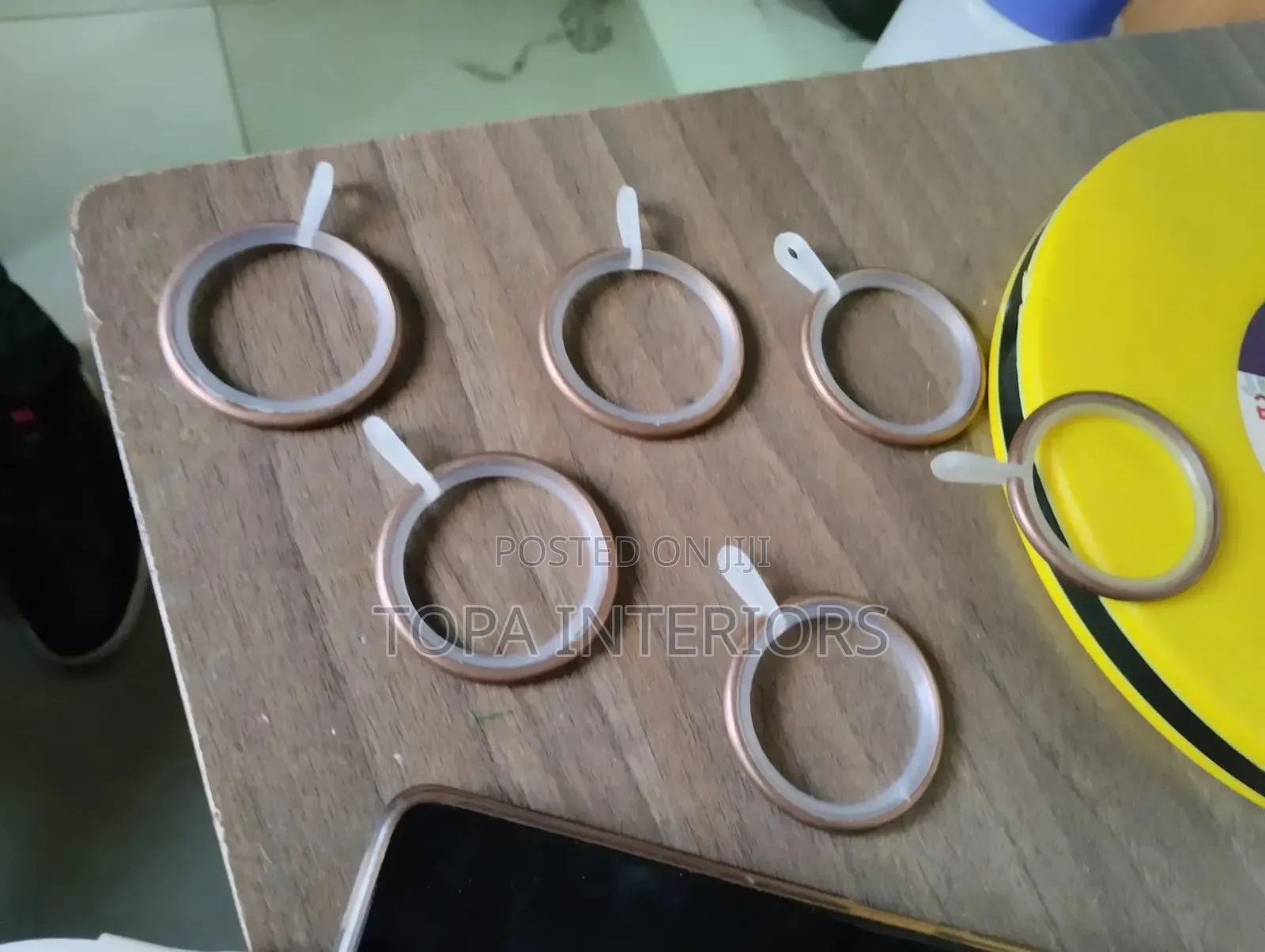 Smooth Sliding Drapery Silent Curtain Rings