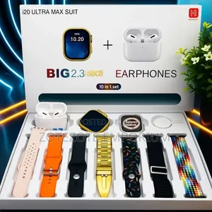 I20 Ultra Max Suit 10-in-1 Smartwatch