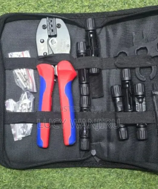 MC4 Crimping Tool With Rags