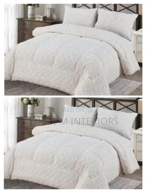 6 by 7 Duvet -Flannel 4pcs (1 Duvet,1 Bedsheets, 2pillowcases)