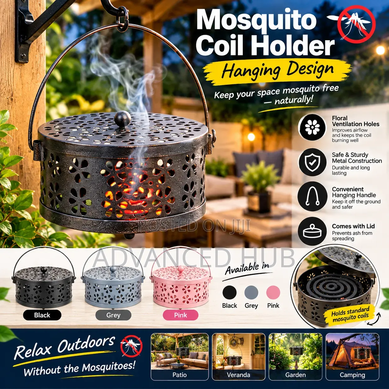 New Design Quality Mosquito Coil Holder