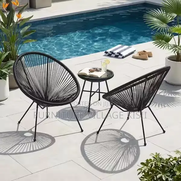 Home Furniture; 2-Seater Round OutDoor Chair