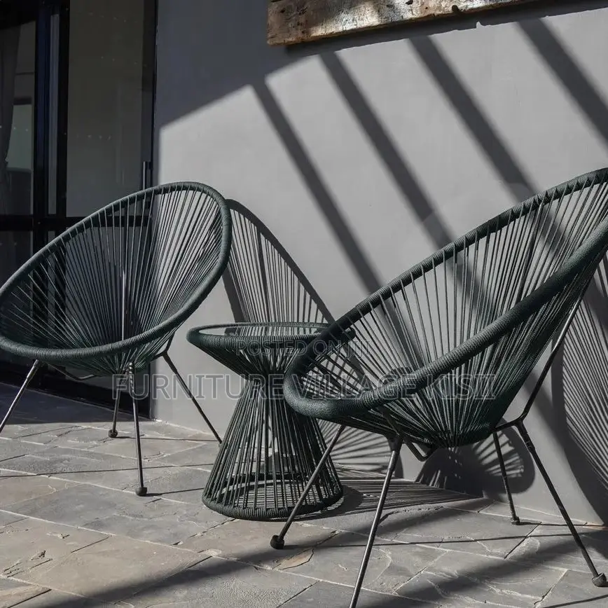 Home Furniture; 2-Seater Round OutDoor Chair
