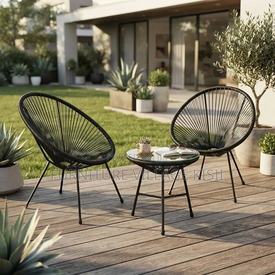 Home Furniture; 2-Seater Round OutDoor Chair