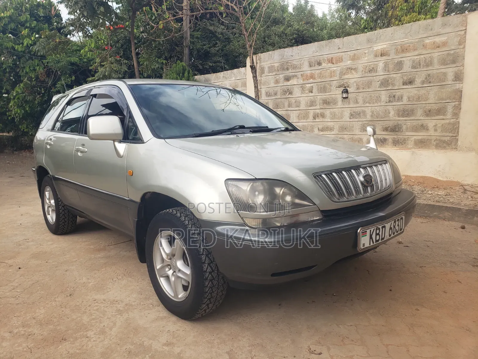 Toyota Harrier 2.4 16V 2000 Silver