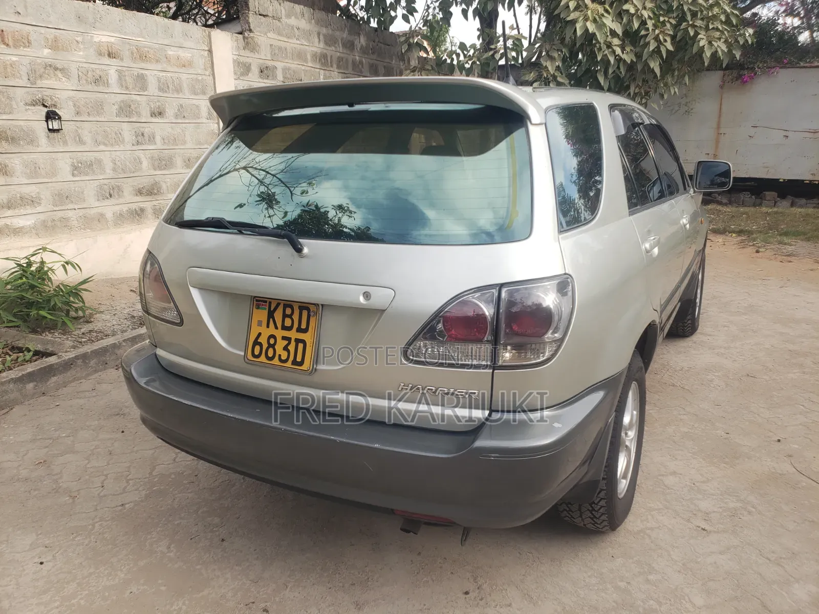 Toyota Harrier 2.4 16V 2000 Silver