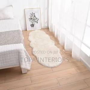 Premium Faux Fur Fluffy Bedside Mats
