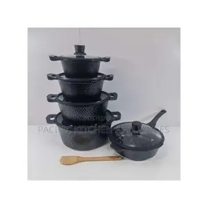 Bosch Non Stick Pots/11pc Cookware With Silicone Lid Covers