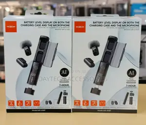 MOXOM MX-AX87 Wireless Lavalier Magnetic Clip-on Microphone System.