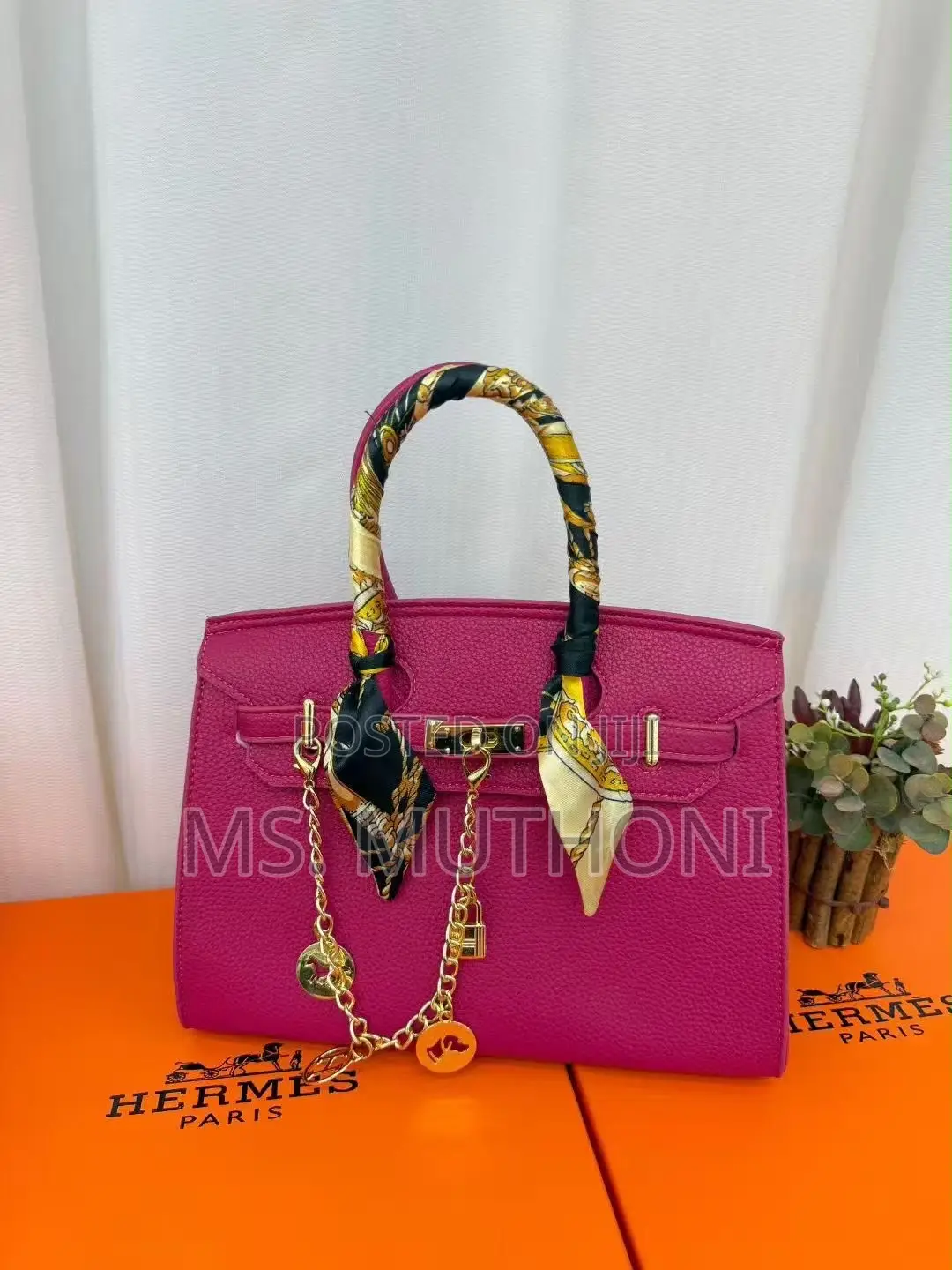 25 Cm Fully Boxed Hermes Dupe